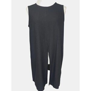 Eileen Fisher Tunic Sleeveless Black Color Size S/P